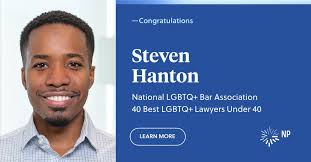 Nixon Peabody partner Steven J. Hanton named a “Best LGBTQ+ Lawyer Under  40” by the National LGBTQ+ Bar