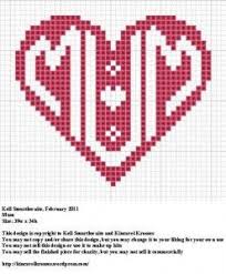 Mums The Word To Stitch Cross Stitch Heart Cross Stitch