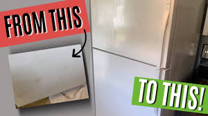 Ennovace oil based paint enamel paints, for industrial, packaging type: How To Paint A Refrigerator Review Of Rustoleum Appliance Epoxy Youtube