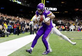 Saints is the third of four wild card games this weekend. Vikings Overtime Touchdown Upsets Saints Plans Once Again The New York Times