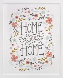 Home Sweet Home Home Wall Art Wall Art Prints Home Art