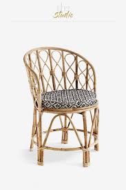 Add An Eclectic Element To Any Room With This Bamboo Chair We Love Its Unique Curved Shape And Natural Fi Bamboo Chair Bamboo Dining Chairs Boho Dining Chairs