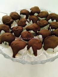 كرات الشكولاتة chocolate balls زاكي desert recipes food arabic food