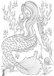 You can print or color them online at getdrawings.com for absolutely free. Enchanted Mermaid Coloring Pages For Adults Novocom Top