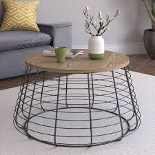 Most coffee tables are made of wood (though faux wood tables are increasingly common) or glass and metal, typically, stainless steel or aluminum and may incorporate. Morris Coffee Table Black Clickdecor Target
