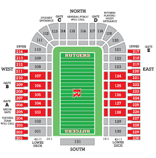 Rutgers Football Seating Chart Elcho Table