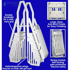 Neptune A Frame Entry System White Swimming Pool Steps