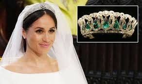 The emerald tiara that meghan reportedly wanted to wear apparently has problematic history and the queen didn't want her to wear a tiara associated with scandal at her wedding. Meghan Markle News All The Wedding Tiaras She Was Refused By Queen Elizabeth Ii Express Co Uk