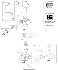Briggs And Stratton 09p702 0192 H1 Parts Diagram For Camshaft Crankshaft Cylinder Gasket Set Piston Rings Connecting Rod Sump Warning Label