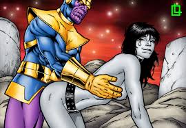 Superhero Image Sets (Various) [Leandro Comics] - Thanos x Death (Avengers)  - AllPornComic