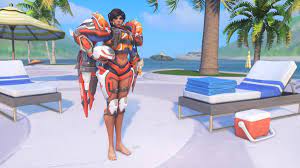 Even Lapsed Overwatch Players Love Pharah's New Lifeguard Skin