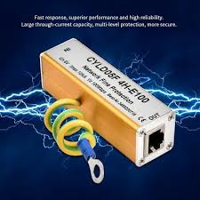 5v Rj45 Rj11 Adapter Ethernet Network Surge Protector Thunder Lighting Arrester Ebay