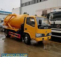 Dongfeng 4X2 6000L Sewage Vacuum Tanker Fecal Suction Truck