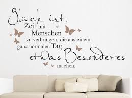 Wandtattoo Glück Ist Zeit Mit Menschen Zu Wandtattoosde