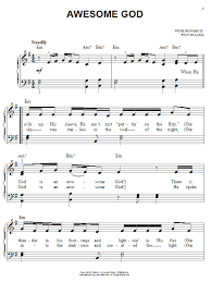 intro c e7 f c am c f verse 1 c someday e7 f c down the road, i hope to be your romeo am c i´ll climb the wires to your landline f while you´re crying on the telephone c e7 and you´re sitting,. Rich Mullins Awesome God Sheet Music Notes Chords Chord Buddy Download Religious 166429 Pdf