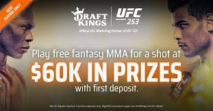 Draftkings Illinois Sports Betting Promo Code Ufc 253 100 1 Odds