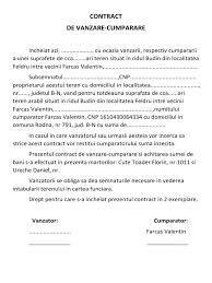 ConstiinÅ£Äƒ BlandeÅ£e Jos Antecontract Vanzare Cumparare Cartea Funciara Justan Net