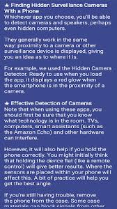 Capable of finding hidden microphones as well. Download Hidden Devices Detector Detect Ir Camera Mic Free For Android Hidden Devices Detector Detect Ir Camera Mic Apk Download Steprimo Com