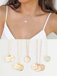 Maybe you would like to learn more about one of these? Necklaces For Women 14k Gold Necklaces For Women Initial Etsy