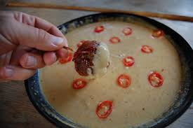 Gesmokte Moinkballs Mit Don Marcos Chili Cheese Sauce Dopfgucker Die Dutch Oven Gruppe Rezepte Lebensmittel Essen Essen Und Trinken