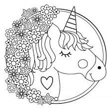 You may even spot an ariel lookalike in this bunch o. Unicorns Free Printable Coloring Pages For Kids
