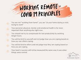 They do not constitute legal advice about your case. Tips For Ongoing Remote Work That The Last 8 Months Have Taught Us Allhealth Network Mental Health Counseling Therapy Psychiatry Crisis Services