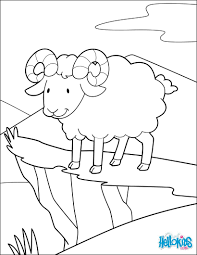 Print Out And Color This Adventurer Ram Coloring Page Cute And Amazing Farm Animals Coloring P Coloring Pages Animal Coloring Pages Farm Animal Coloring Pages