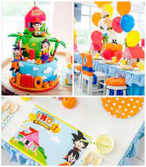 It brought colors into the childhood of thousands of kids and is doing the same today with its sequels. Kara S Party Ideas Dragon Ball Themed Birthday Party Kara S Party Ideas