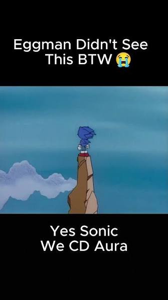 That CD Aura #sonic #sonicthehedgehog #aurafarming