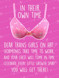 Molly palmer has much lower anxiety and better health after estrogen therapy can produce breast development, but the chest may not have feminine at ohsu, our specialists do dozens of these surgeries a year. Christie Luv S Sissy Captions Ellen Is On Oestrogen I Ve Been On Hormones For
