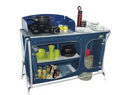 Für welche campingküche man sich entscheiden ist dem camper überlassen. Campingkuche Cuccina Quick Mit Spulbecken Blau Campingkuche Campingtisch Campingmobel Camping Shop Reimo Pan