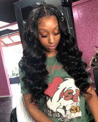 Body Wave Sew In With Frontal Hairstyles For Black Women Online Shop Best Virgin Hair Bundles Great Promotion Peruvian Hair Body Wave Body Wave Hair Hair Waves