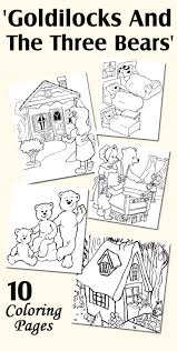 Top 10 Free Printable Goldilocks And The Three Bears Coloring Pages Online Goldilocks And The Three Bears Bears Preschool Three Bears Activities