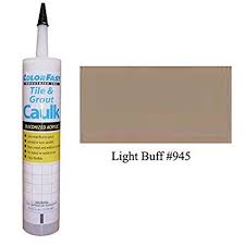 Tec Color Matched Caulk By Colorfast Sanded 945 Light Buff