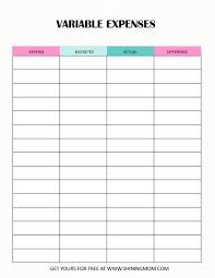 Free Printable Expense Tracker 7 Easy Tools To Track Your