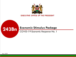 State House Kenya On Twitter Covid 19 First Economic Stimulus Package Komeshacorona