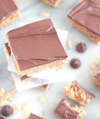 The perfect vegan rice crispy treat recipe! Crispy Peanut Butter Bars 5 Boys Baker