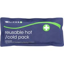 Lasts for up to 3 years. Clicks Reusable Hot Cold Pack Clicks