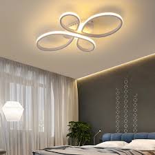 Even in a small bedroom, you should be able to find an attractive light that works with your decor. Modern Led Flush Mount Ceiling Light Flower Design Decorative Lighting Bedroom Living Room