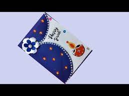 On my video you will see exactly how i created this handmade wedding card! Diwali Card Diwali Card Making Diy Diwali Greeting Card Making Ideas Craft With Palak Diwali Greeting Cards Diwali Greeting Card Making Diwali Greetings