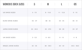 28 Symbolic Mens Sock Sizing Chart