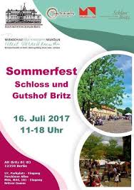 9,2 km de britzer garten. Gratis In Berlin Sommerfest Auf Dem Schloss Und Gutshof Britz