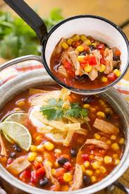 This taco soup is one of my family's favorite meals! Chicken Taco Soup Dinner At The Zoo