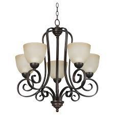 Sunset Lighting F5255 Provano 5 Light 500 Watt 25 Width Chandelier Walmart Com Bronze Chandelier Chandelier Shades Chandelier