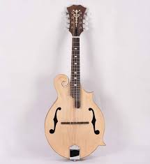 Custom Solid Spruce Top Mahogany Back Side F Style Mandolin in Natural  Accept Mandolin and Banjo OEM