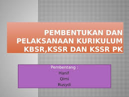 Pembentukan malaysia · gagasan pembentukan malaysia · cabaran selepas pembentukan malaysia. Pembentukan Dan Pelaksanaan Kurikulum Kbsr Kssr Dan Kssr Pendidikan Khas Pptx Powerpoint
