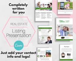 Listing Presentation Real Estate Opt In Guide Templates Etsy Listing Presentation Real Estate Listing Presentation Real Estate Guide