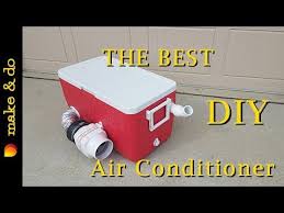 Fill up your biggest and most insulated ice chest/cooler with ice and water. Homemade Portable Air Conditioner Diy Version 2 Runs Off 12 Volt Battery Car Or Solar Youtube