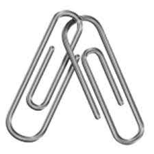 Linked Paperclips Paper Clip Tattoos Emoji