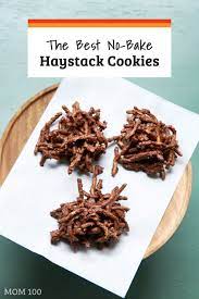 The Best No Bake Haystack Cookies Recipe The Mom 100 Recipe Haystack Cookies Classic Cookies Recipes Recipes